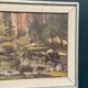 Original Swedish Oil on Panel – “Old Sawmill, Apelnäs Roasjö” by Gunnar Svensson – Dated 1962 – Vintage & Framed
