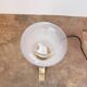 Mid-century table lamp from the 1970s, brass and glass, E27