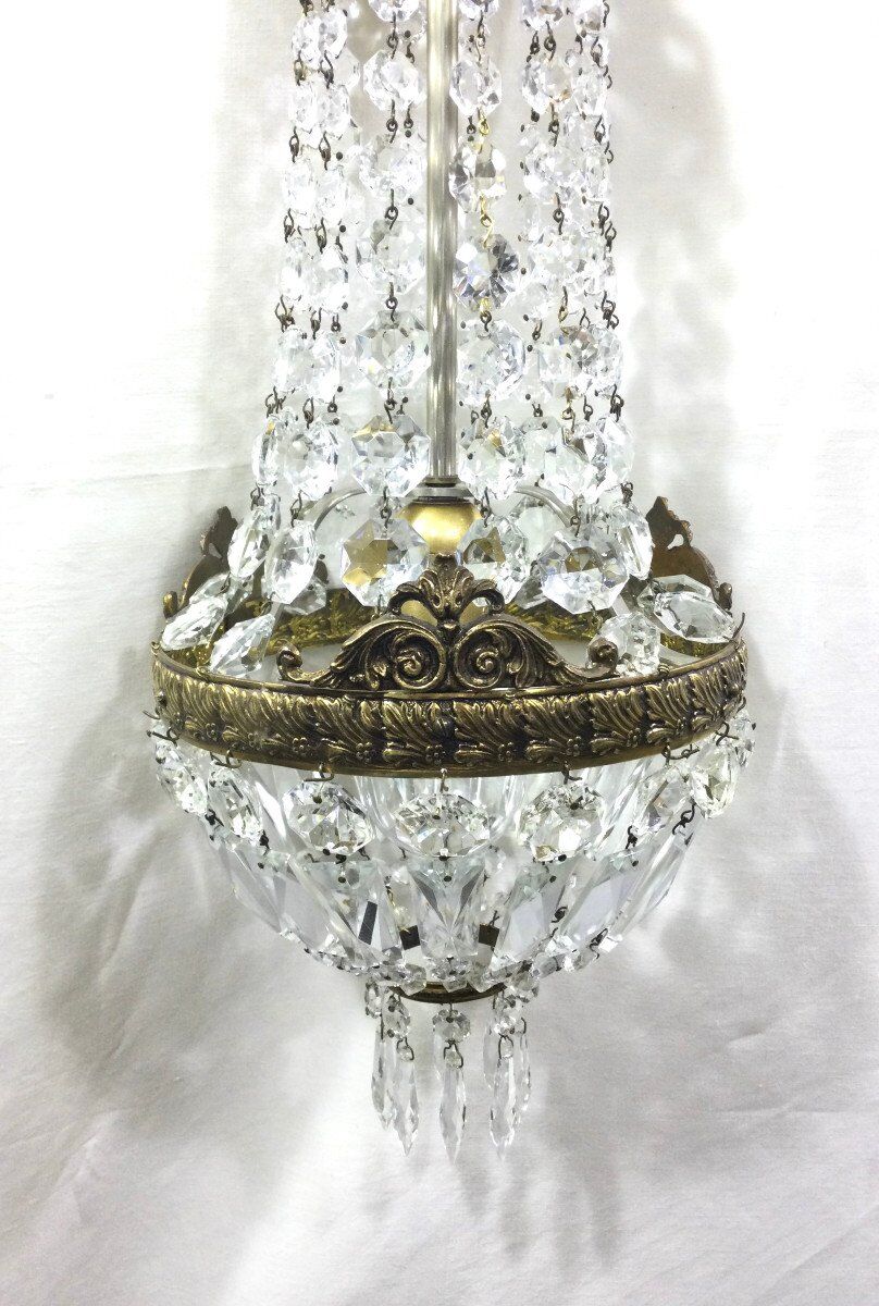 Hot air balloon chandelier with 1 Light