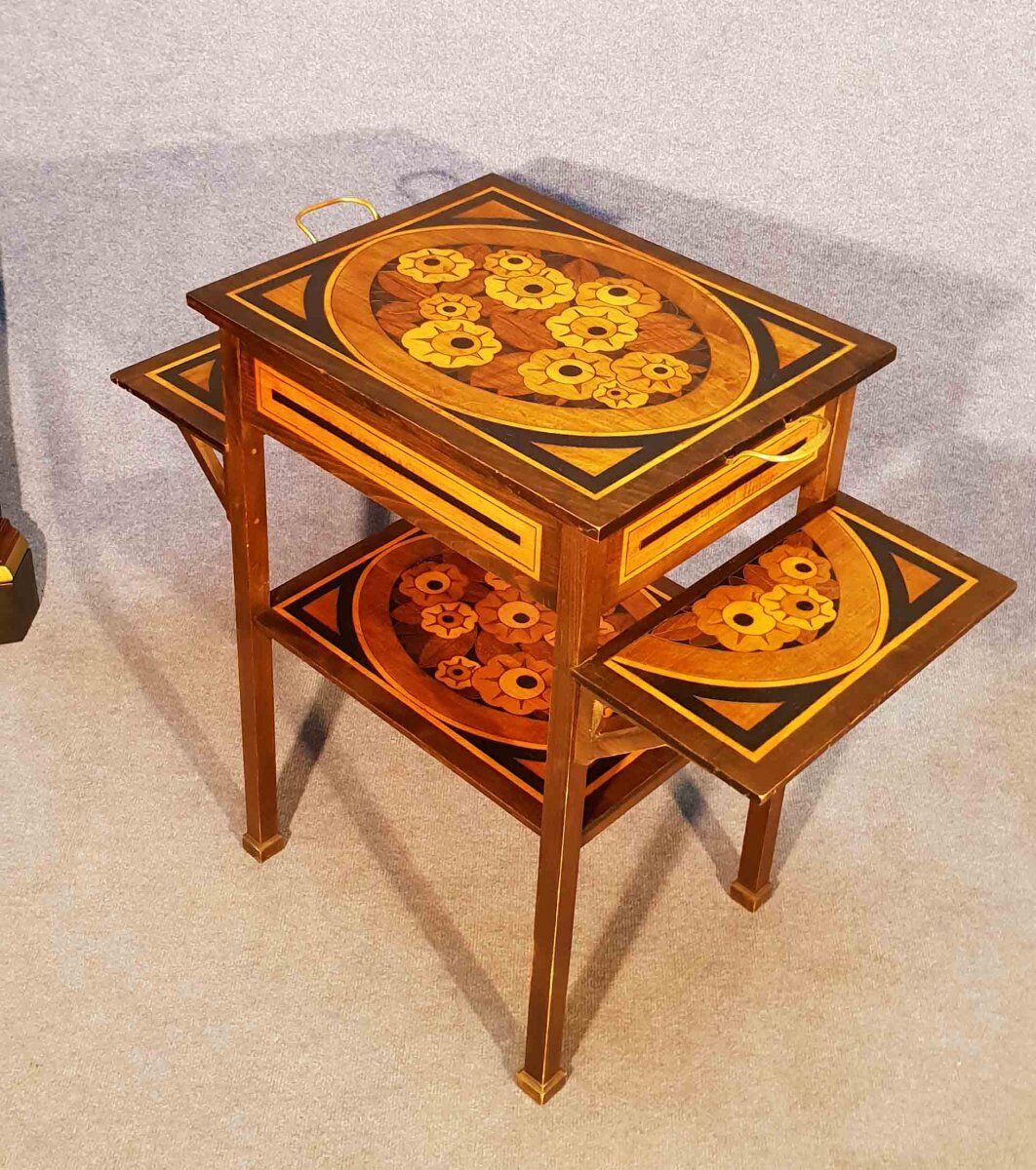 Art deco tea table around 1925