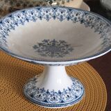 Old Badonviller fruit bowl - Terre de Fer - oriental