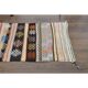 1970s Vintage Turkish Oushak Handmade Wool Cotton Beige Runner Rug 63x237