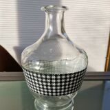 Vichy pattern carafe