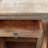 Buffet en bois blanc