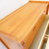 Vintage pine chest of drawers from the 1980s