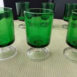 6 Luminarc vintage glasses. Cavalier model
