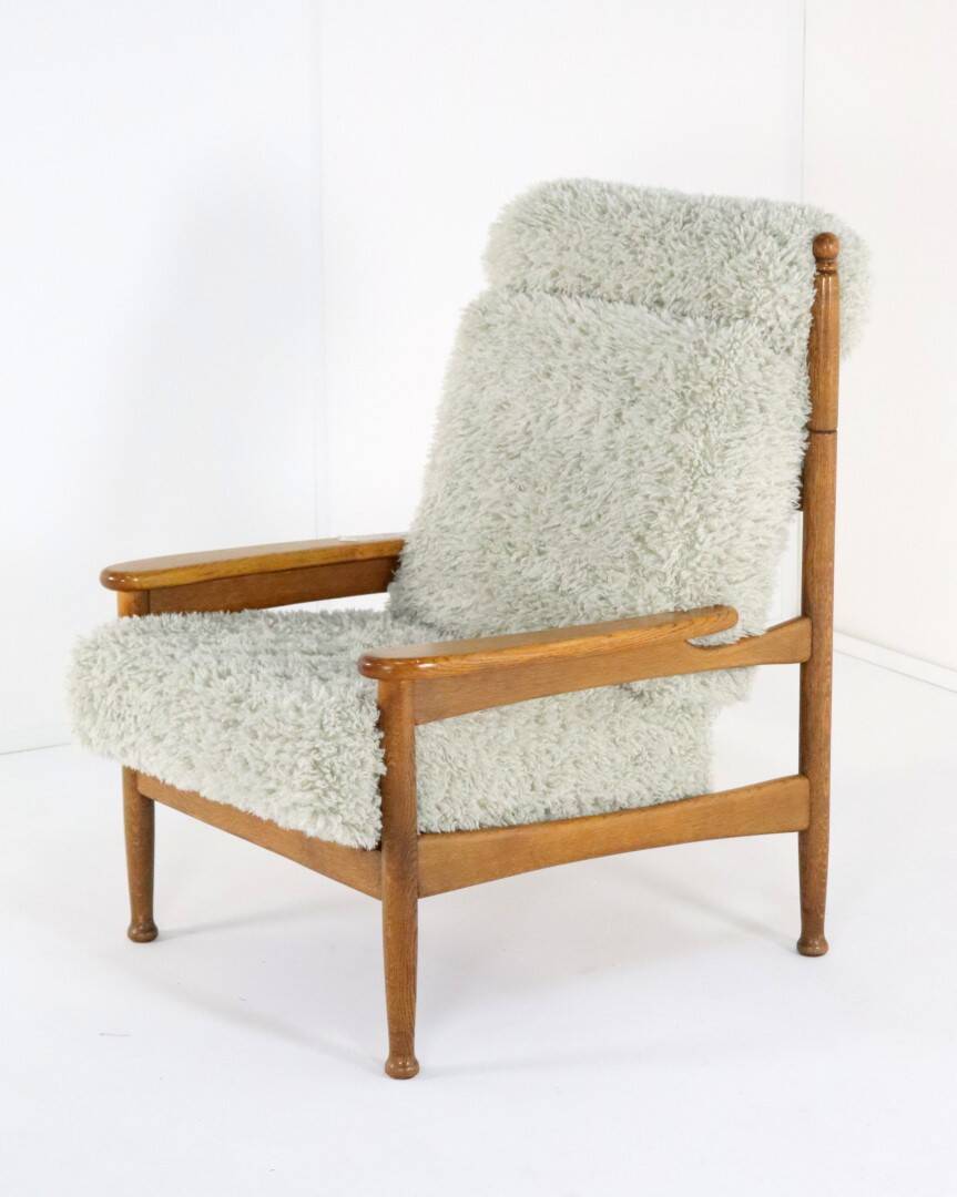 Set van designer bank + 2 fauteuils 'Sliedrecht' - opnieuw bekleed