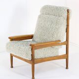 Set van designer bank + 2 fauteuils 'Sliedrecht' - opnieuw bekleed