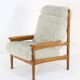 Set van designer bank + 2 fauteuils 'Sliedrecht' - opnieuw bekleed