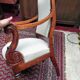 Paire de fauteuils en acajou d'époque Restauration estampillés Guinard