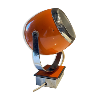 Orange eye ball wall lamp