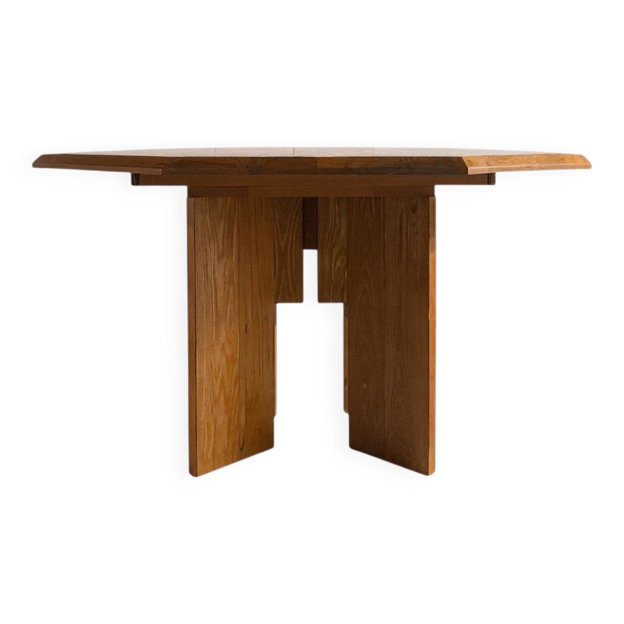 Vintage Octagonal Dining Table from Maison Regain, 1960