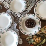 Series of plates Holly "Christmas"