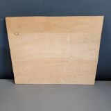 Oil on wood landscape signed Carl SIM