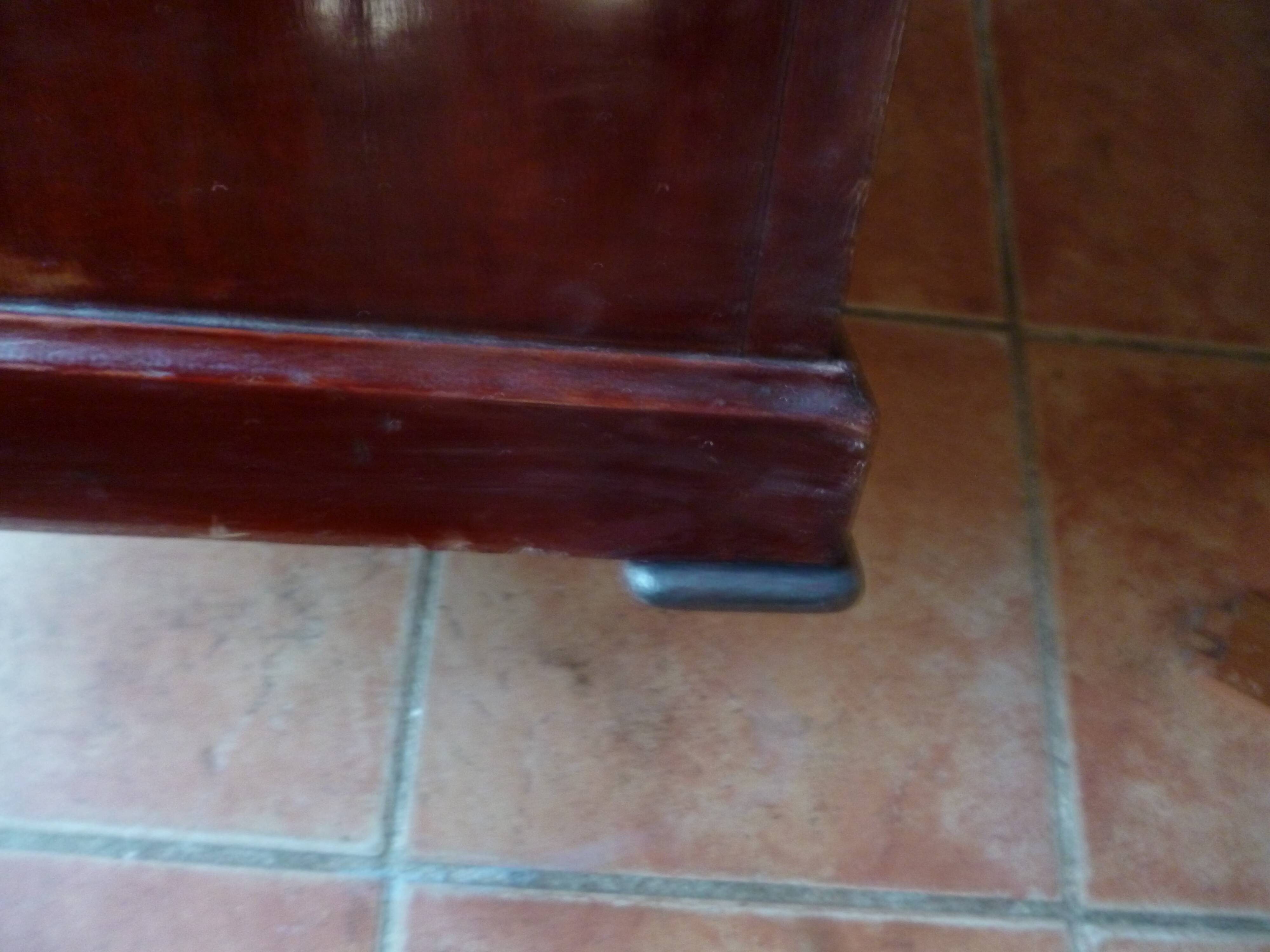 Watchmaker's trade furniture jeweler with antique mahogany secret