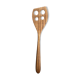 Slotted spatula, teak kitchen utensil L30 W8