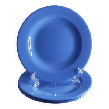 Blue dessert plates