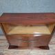 Buffet / Vitrine Art Déco en placage de noyer – Vers 1930