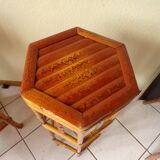 Bamboo side table