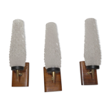 Three Scandinavian wall lights