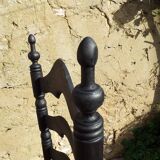 6 straw chairs with high backs