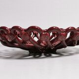 Vintage Fruit Basket , Ceramic Centerpiece VALLAURIS