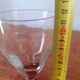 4 smoked brown stemmed glasses