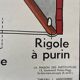 Affiche scolaire ancienne Rossignol – Anatomie animale chat / porc – recto