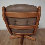 Swivel armchair the Netherlands 70s