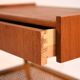 1950s Scandinavian teak bedside table