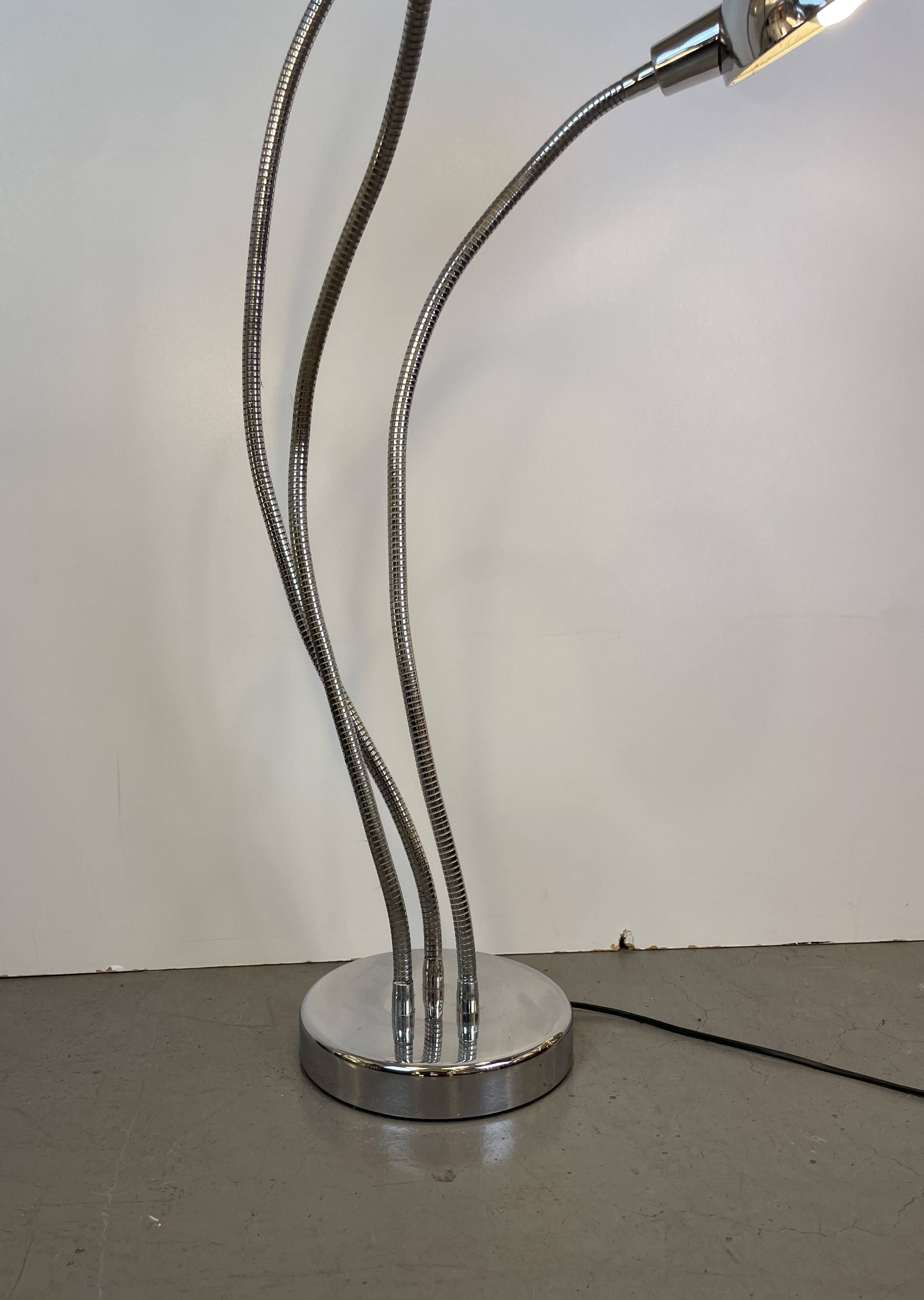 Hydra, Floor lamp by Pierre Folie for Jacques Charpentier, France, 1960