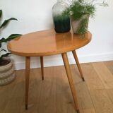 Scandinavian coffee table compass feet