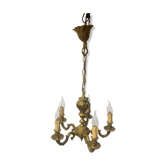Bronze chandelier 6 branches