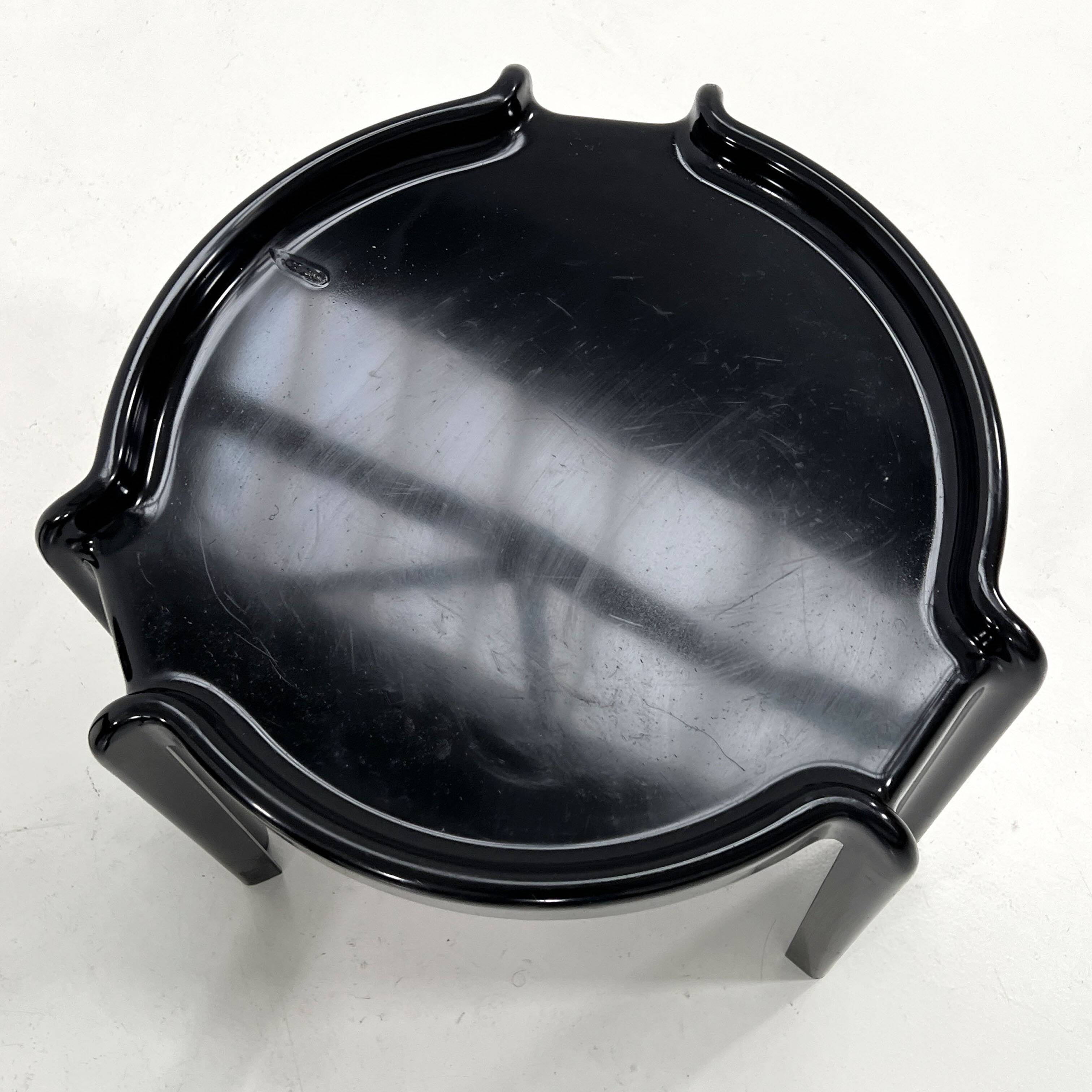 3 tables gigognes par Giotto Stoppino pour Kartell, 1970