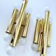 Pair Vintage Brass Wall Sconces, 60s