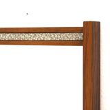 Scandinavian rosewood mirror, Fröseke, Sweden, 1960 - 117x57cm