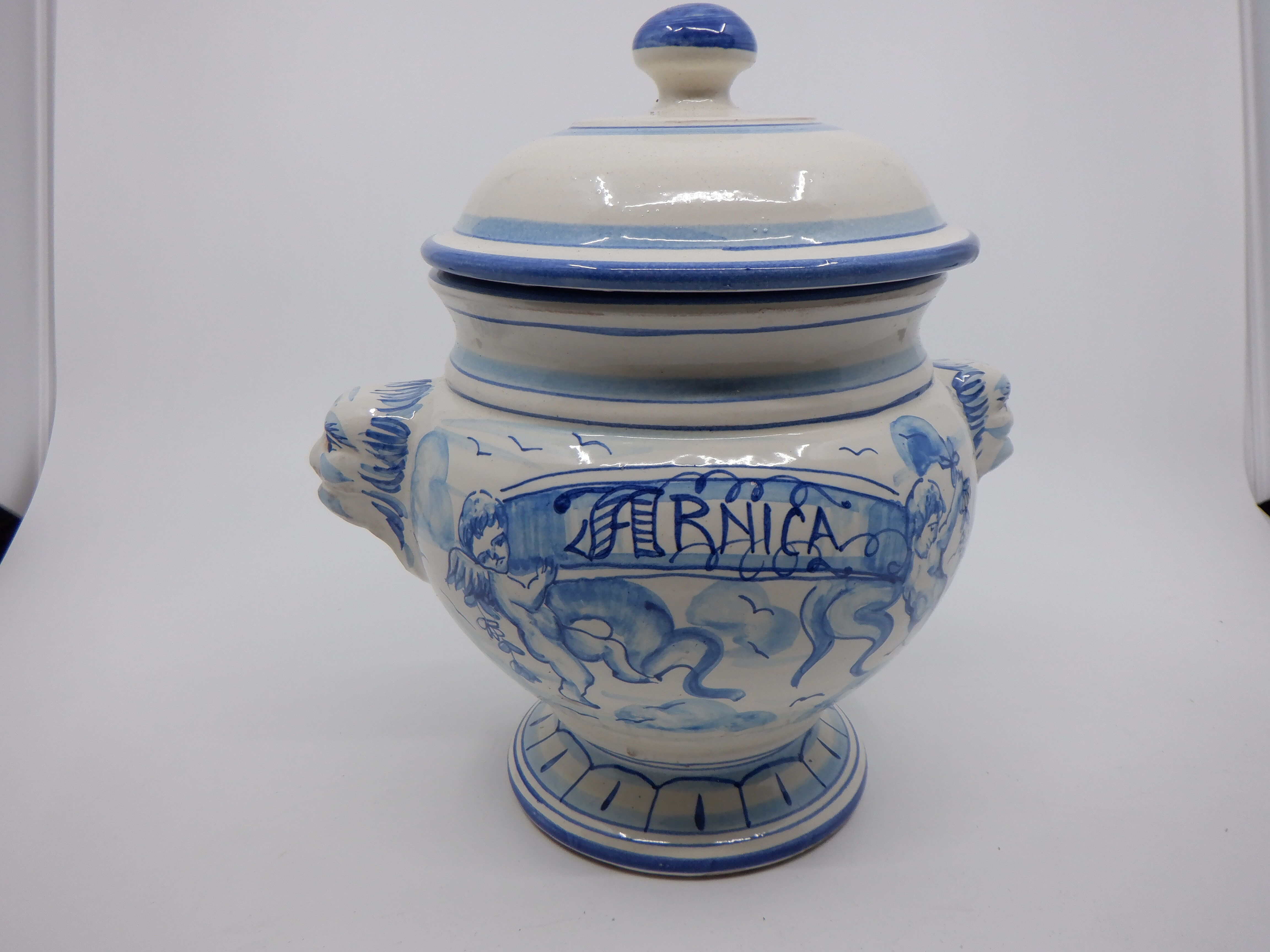 Nevers earthenware pharmacy pot