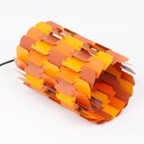 Suspension danoise vintage Facet pop de Louis Weisdorf, Lyfa, 1972