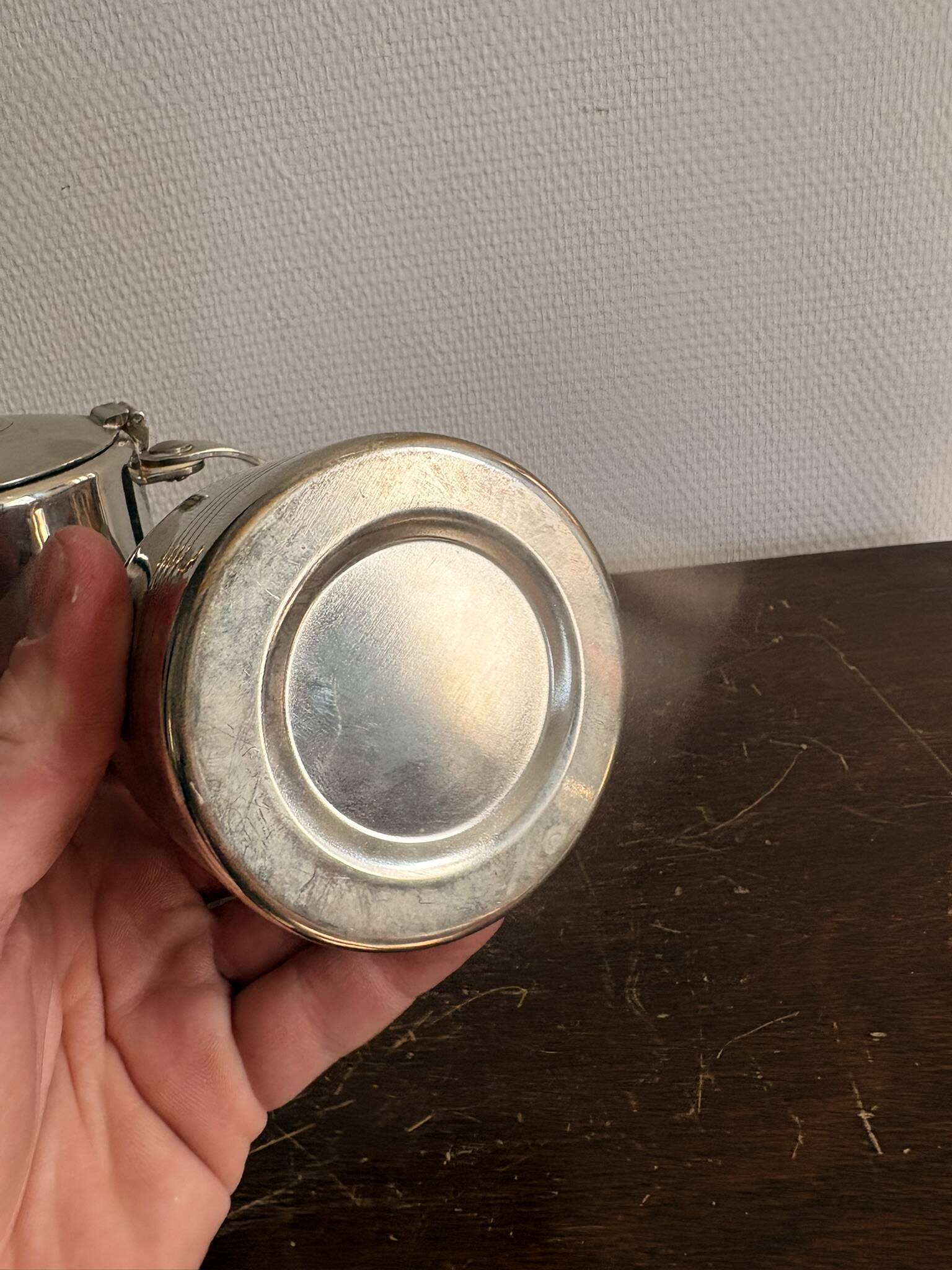 Antique Teapot Vintage Art Deco Silver-Plated Sugar Bowl