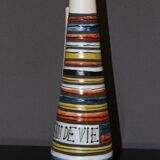 Ceramic pitcher by Capron circa 1960