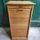 Curtain binder in blond chene from the years 1950 vintage