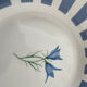 Vintage floral plates, country chic bohemian style.