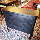 Baroque metal chest of drawers