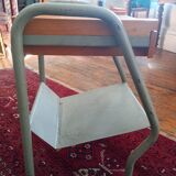 1950s boarding school bedside table.