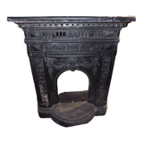 Traditional prussian black marble stove