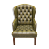 fauteuil vintage chesterfield wing