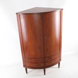 Scandinavian corner cabinet