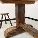 Monastery farm table in oak 1900