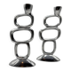 Pair of candlesticks "Circle" – Matthew Hilton, 1980s