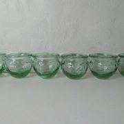 Set de 6 pots à confiture vintage en verre